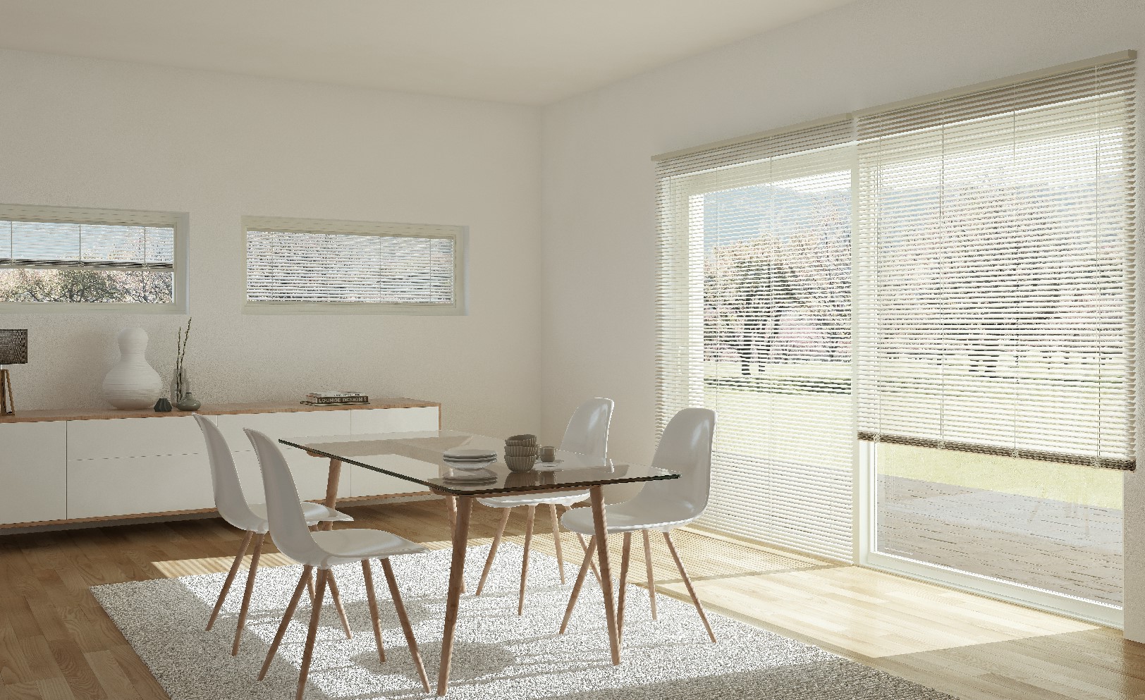 stores à lamelles intérieurs